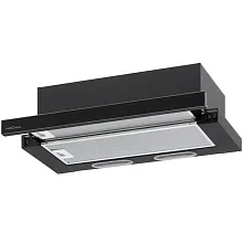 KAMILLA 600 2DN BL GLASS вытяжка кухонная