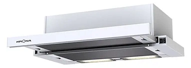 UNA 600 white PB вытяжка кухонная