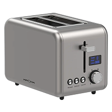 Digitaler Inox тостер электрический 2 слота