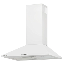 BELLA 600 WHITE push button вытяжка кухонная
